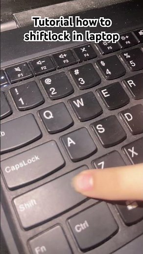 Tutorial how to on shift lock in laptop 💻 😍
