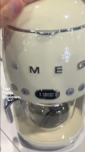 This Drip Coffee Machine is AMAZING! - SMEG Features & Review!