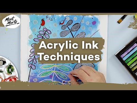 Acrylic Ink Techniques