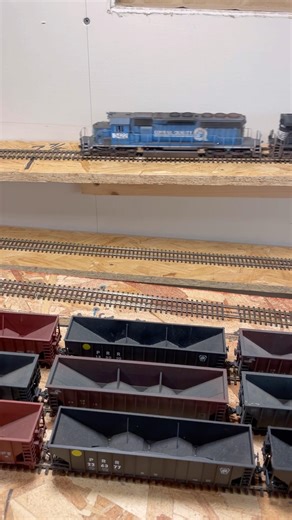 Perfectly weathered HO scale trains!