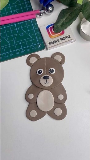 How To Make Fondant Teddy Bear with easy tricks