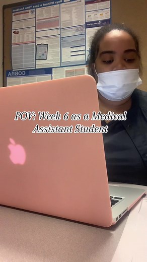Week 6🩺#fyp #medicalassistant #medicalassistantstudent #blackgirlstudent #fyp #healthcare