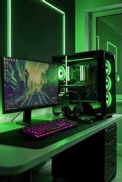 Green Computer Setup with AI