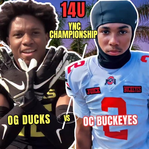 Under The Radar Sports Media on Instagram: "🏆 14U NATIONAL TITLE GAME!! 🔥❄️ OG Ducks vs OC Buckeyes — YNC Championship Showdown Two heavyweight programs loaded with talent left it all on the field for the crown. Physical, fast, and full of fireworks. National stakes. Elite energy. One winner. 🎥 Full highlight: https://youtu.be/7rHQbUWE4T4 #OGDucks #OCBuckeyes #YNCChampionship #14UFootball #YouthFootball NationalTitleGame UnderTheRadar UTRSpotlight NextUp BuiltDifferent YoungPlaymakers Ballers
