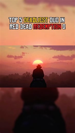 Top 5 Unique Skilled Duo in Red Dead Redemption 2 #rdr2