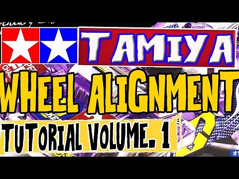 Tamiya Wheel alignment - Mags to wheel shaft (Beginners guide)