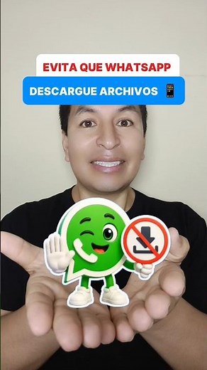 With this setting in WhatsApp, you will not allow automatic downloads of photos and videos.