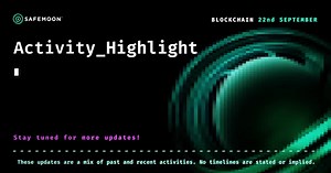 Happy Friday, #SAFEMOONARMY! 🫡 The #SAFEMOONBLOCKCHAIN Team continues to build, test, and refine each step as we get closer to the launch of the blockchain. Here is this week’s status update. 🔵 Continued testing of wallet endpoint 🔵 Continued testing of block explorer mvp ui & ux 🔵 Docker file based deployment in test environment 🔵 Fine tuning of tps after sos integration in progress As always, be sure to check out our Focus Map for the latest updates on the SafeMoon Ecosystem: safemoon.com