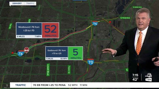 Semitruck crash on WB I-76 ruptures saddle tank, leaking 100 gallons of diesel