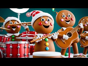 The Gingerbread Band 🍪🎶 | A Fun and Sweet Christmas Song for Kids!