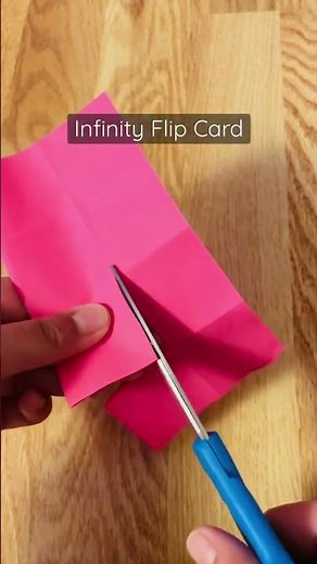 Infinity Flip Card #origami #paperfolding #infinite #cards #flip