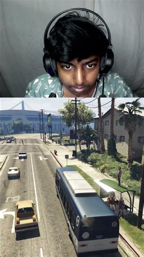 Will NPCs Enter a Stolen Bus? GTA 5 🔥 🤣 #shorts #chillzo