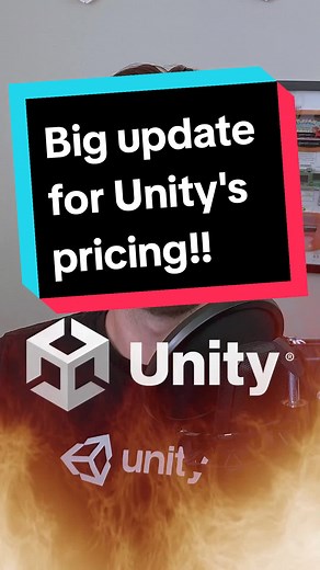 Today Unity announced more changes to their pricing for the engine, and it's at least a lot friendly for developers this time around! Honestly I would still consider switching engines for your future games though 🙁 #GameDev #Gaming #IndieGames #Unity #Unity3d #RickyMakesGames