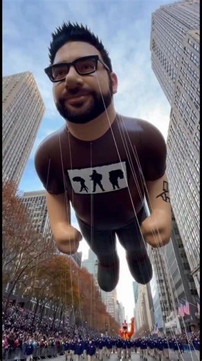 GRIM | GTS Wrestling on Instagram: "Grims toy show balloon in the Macy’s Thanksgiving Day parade"