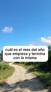 cuál es el mes del año que empieza y termina con la misma | Dinia