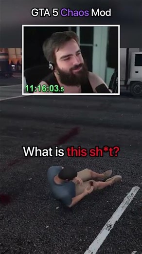 It Wasn't Even Chaos Mod Doing This #gta5 #gtav #gtaonline