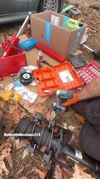 😱 spring compressor what could go wrong?😅 #mechanic #carferno #carferno #DIYMechanic #autotech