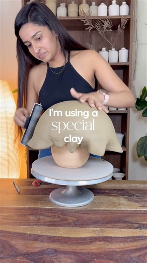 Roopam | Full process of making ceramics ✨ These are some steps involved: 🌀 Shape the clay – Start by molding soft clay into the shape you want.... | Instagram