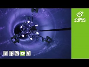 Trenchless pipe rehabilitation with UV CIPP @ SAERTEX multiCom