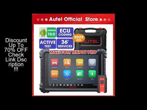 Autel MaxiCOM MK906PRO MK906 Pro Diagnostic Scanner ECU Coding Diagnostic Tools OBD2 Scanner Updated