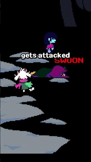 Did KRIS do this to Ralsei and Susie in Deltarune Chapter 3