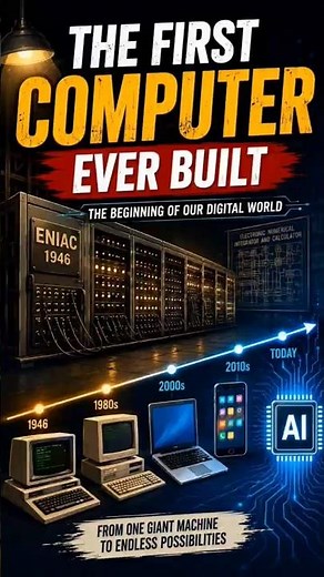 The First COMPUTER Ever Built