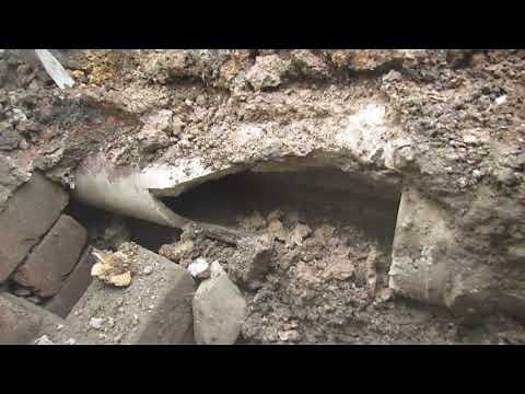 Broken Drain Pipe Drain Repair #1