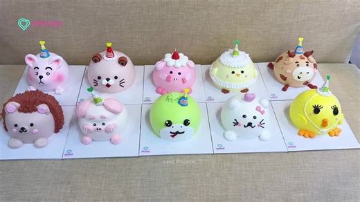 Our $7 adorable cakes😍✨🍰 . #cakeoclock #birthdaycake #yummycake #beautifulcake #cutecake