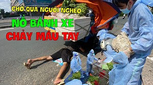 70K views · 4.1K reactions | Muốn ngất xỉu khi xe nổ bánh giữa trưa...