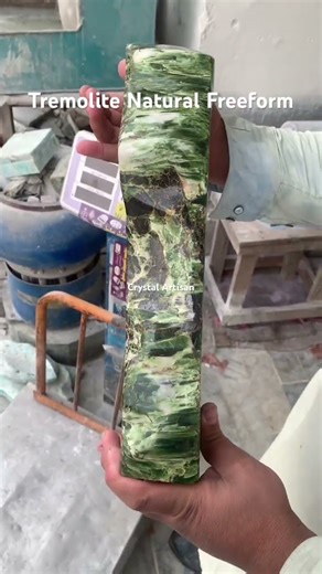 Natural Tremolite Sculpture | Polished Crystal #crystalartisan #tremolite #polishedcrystals #gems