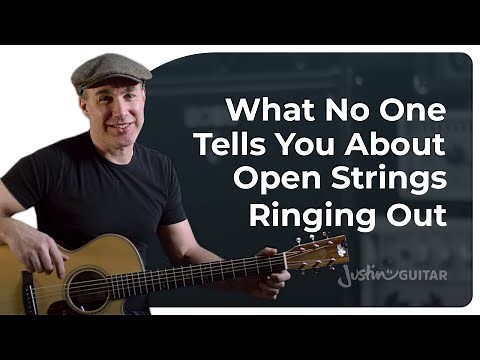 Strings Ringing Out Between Chord Changes