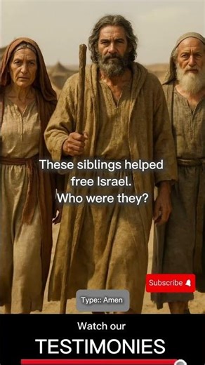 I Spoke Against My Brother… But God Taught Me Humility | The Story of Miriam, Aaron, and Moses