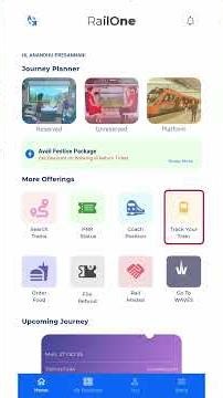 RailOne App by Indian Railways | All-in-One Railway Ticketing, Tracking