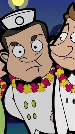 Mr Bean Stranded on a Desert Island! #shorts #mrbean #cartoon