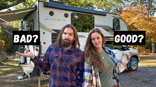 102K views · 2.4K reactions | Palomino Truck Camper PROS and CONS After 2 Years on the Road! We talk about the good and bad of a Palomino. From the outside to the inside and customizations we added. (PART 1) #vanlife #truckcamper #travel #roadtrip #rvlife | Cody & Kellie | Facebook