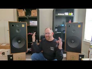 Test Listening to Upgraded Vintage Loudspeakers - Braces, Insulation, New Crossovers - Part 9 Jensen