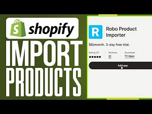Shopify Tutorial: How to Import Products from Different Websites to Your Store For Free