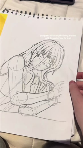 Okay so clearlyyyyy I need to get some more Prismas because the skin was not great. Though hopefully you guys can see what I’m trying to do with this video #sketch #speeddraw #mhaoc #traditionalart #antia