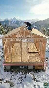 Building a Tiny House in the Snowy Mountains