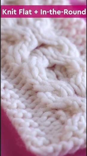 Hugs and Kisses 💖 XO Cable Stitch Knit Pattern #studioknit #knitstitchpattern #knitting