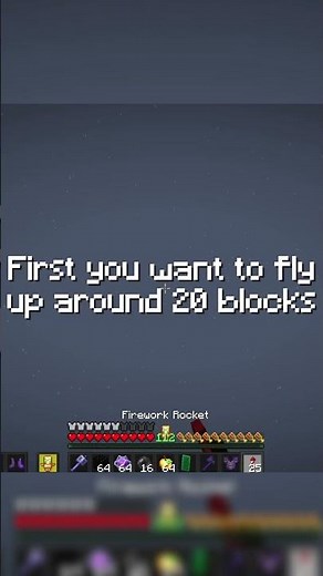 How to Elytra Mace #minecraft #minecraftpvp #minecraftmace #minecraftelytramace