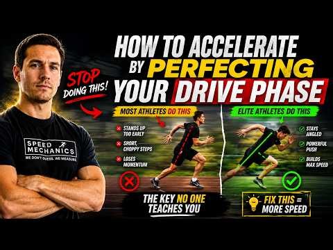How to Accelerate By Perfecting Your Drive Phase #howtorunfaster