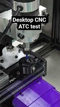 I installed simple ATC devices on my CNC machine #cnc #cncmill
