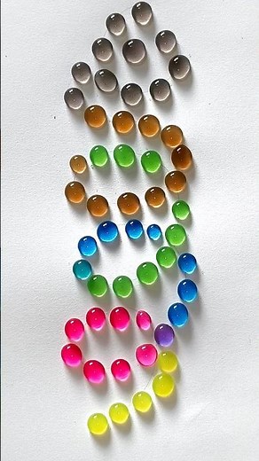 Calm Colors Flow 🌈💧 | Peaceful & Satisfying Paint Mixing Art 🎨✨