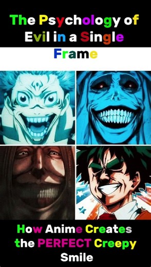 The Psychology of Evil in a Single Frame😍|4K #anime #animeedits #jujutsukaisen #myhero #sololeveling