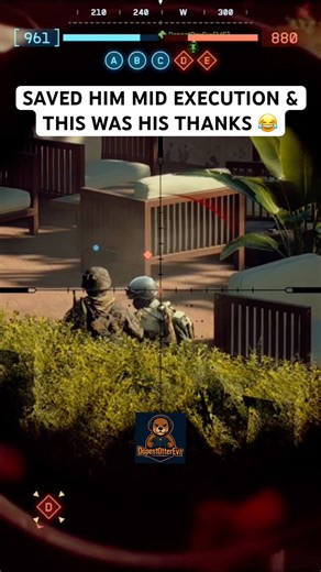 Saved Him Mid-Execution 😂