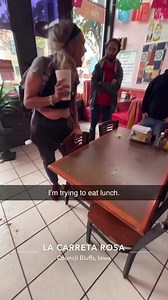 Disturbance/Part 1 Area/Location: 600 Block of S. Main St. Responding: Council Bluffs Police White female came in, wearing a black tank top, she was asking for food - They gave her some and now she's screaming and being very disruptive - Female's refusing to leave at this time - Code 2 adult female Video by: Anonymous Thank you Anonymous | Council Bluffs Scanner