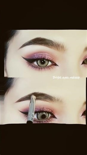 Makeup tutorial for beginners ✨#makeup #eyemakeup