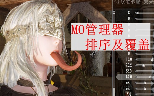 老滚5打mod教学十，MO管理器的排序，覆盖，错误，上古卷轴5天际