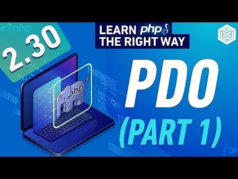 PHP PDO Tutorial Part 1 - Prepared Statements - SQL Injection - Full PHP 8 Tutorial